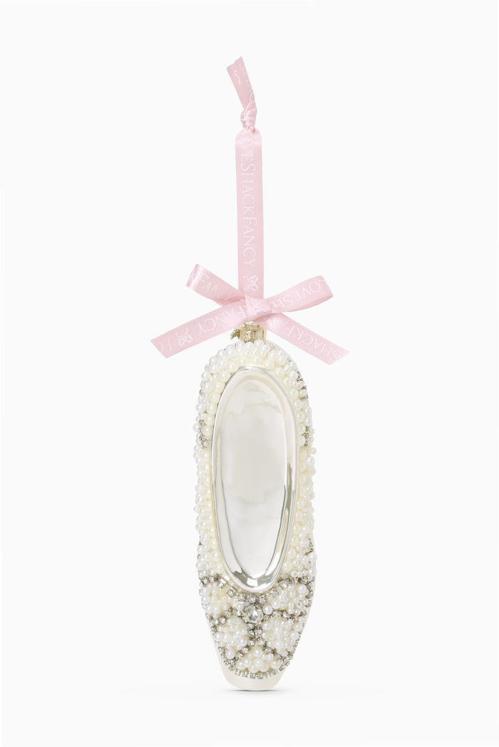 Ballet Slipper Ornament-Home & Gifts-LoveShackFancy-Max & Riley