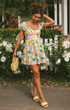 Cathy Mini Dress- Petal Pop-Dresses-Show Me Your Mumu-Max & Riley