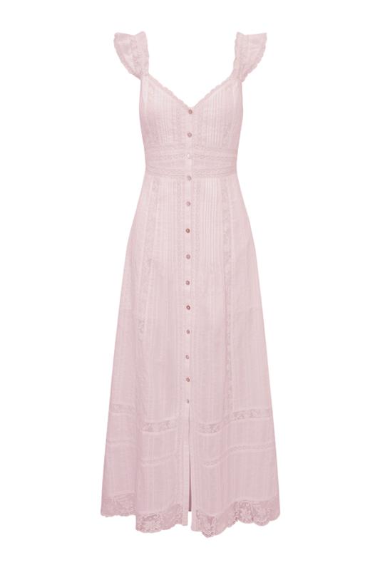 Kailette Cotton Maxi Dress-Dresses-LoveShackFancy-Max & Riley