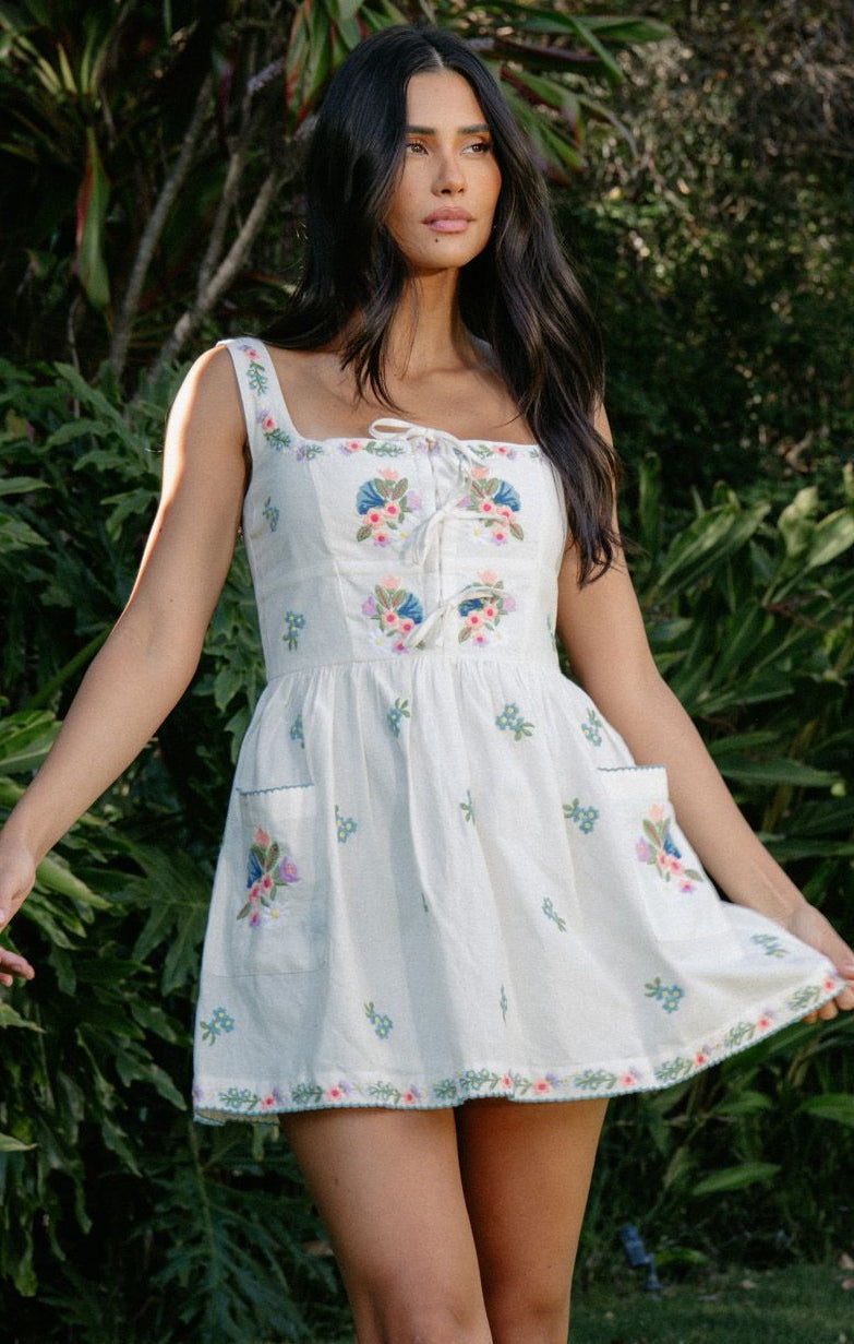 ワンピース Demi layered mini dress Demi Mini Dress – Max & Riley