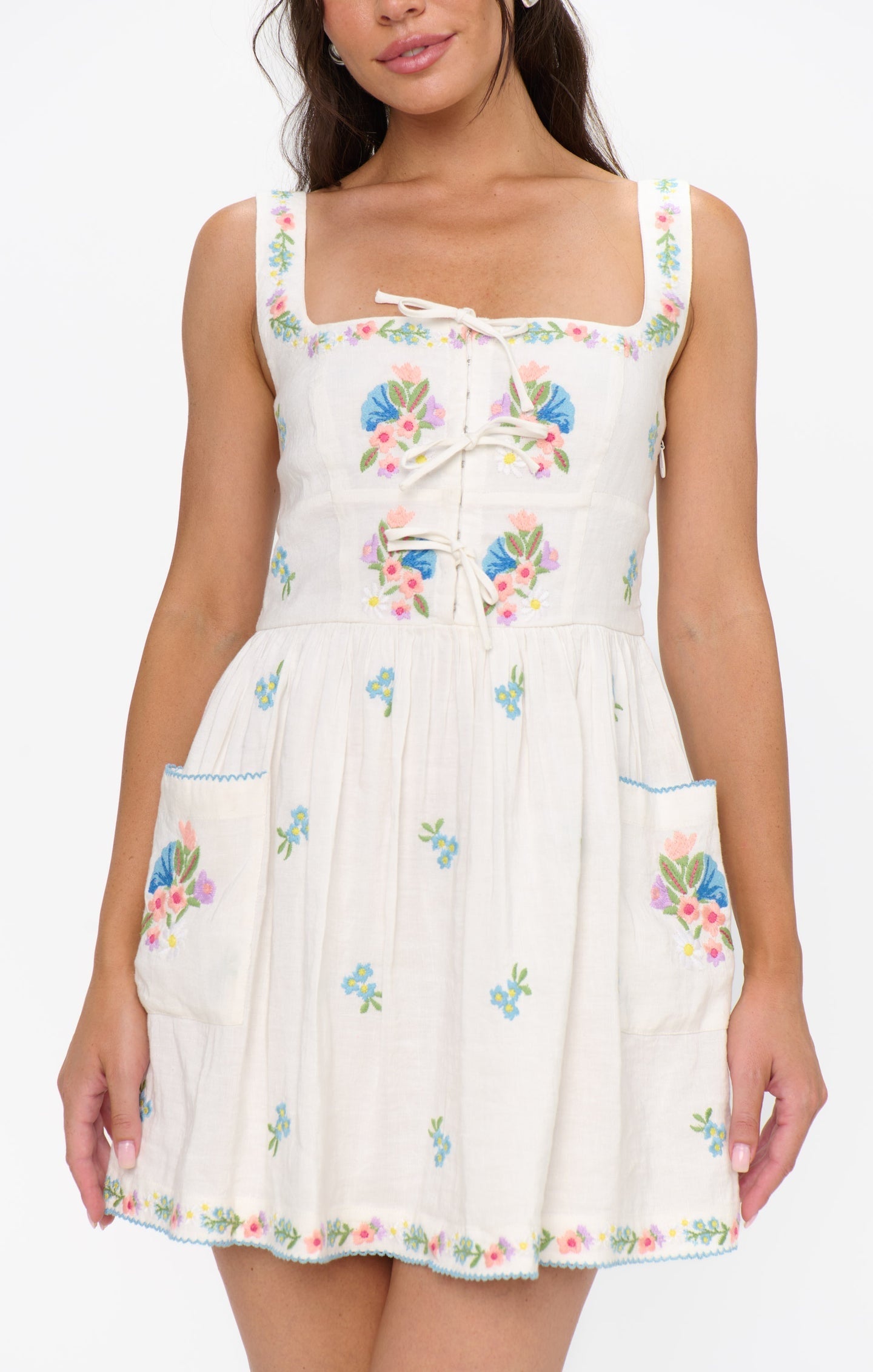 Demi Mini Dress-Dresses-Show Me Your Mumu-Max & Riley