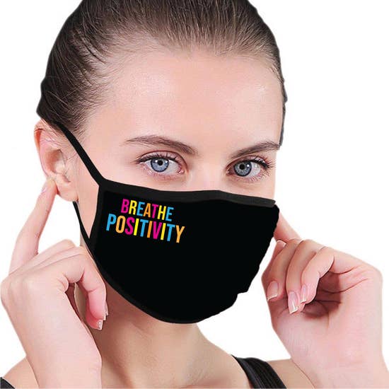 Breathe Positivity Mask-Accessories-House Of TENS-Max & Riley