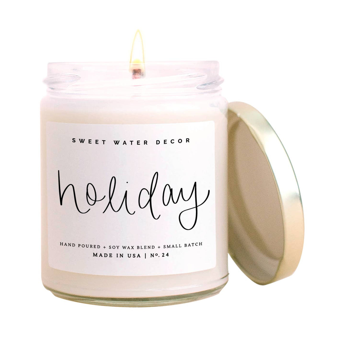 Holiday Soy Candle-Candle-Sweet Water Decor-Max & Riley