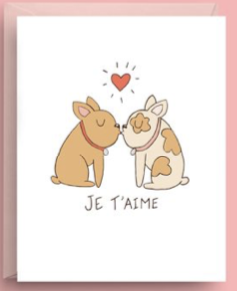 Love & Friendship Cards-Home & Gifts-Nicole Marie Paperie-Je T'aime-Max & Riley