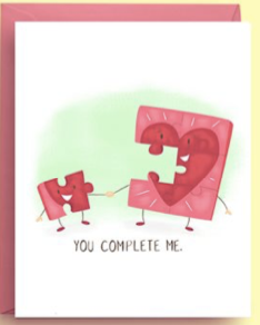Love & Friendship Cards-Home & Gifts-Nicole Marie Paperie-You Complete Me-Max & Riley