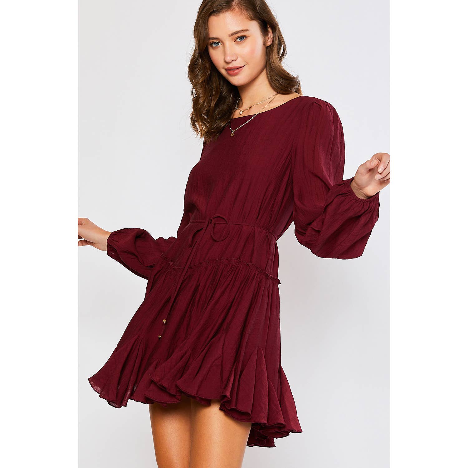 Scarlet Mini Swing Dress-Dresses-Max & Riley-Max & Riley