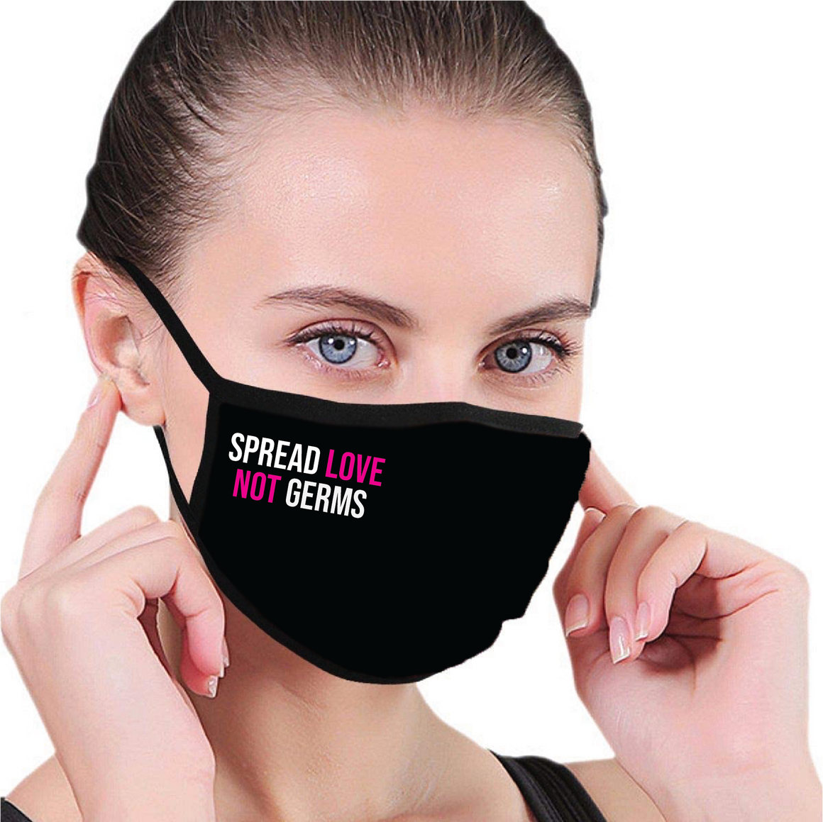 Face Mask- Spread Love Not Germs-Accessories-House of Tens-Max & Riley