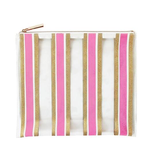 Stripe Here Stripe Now Everything Pouch-Accessories-Packed Party-Max & Riley