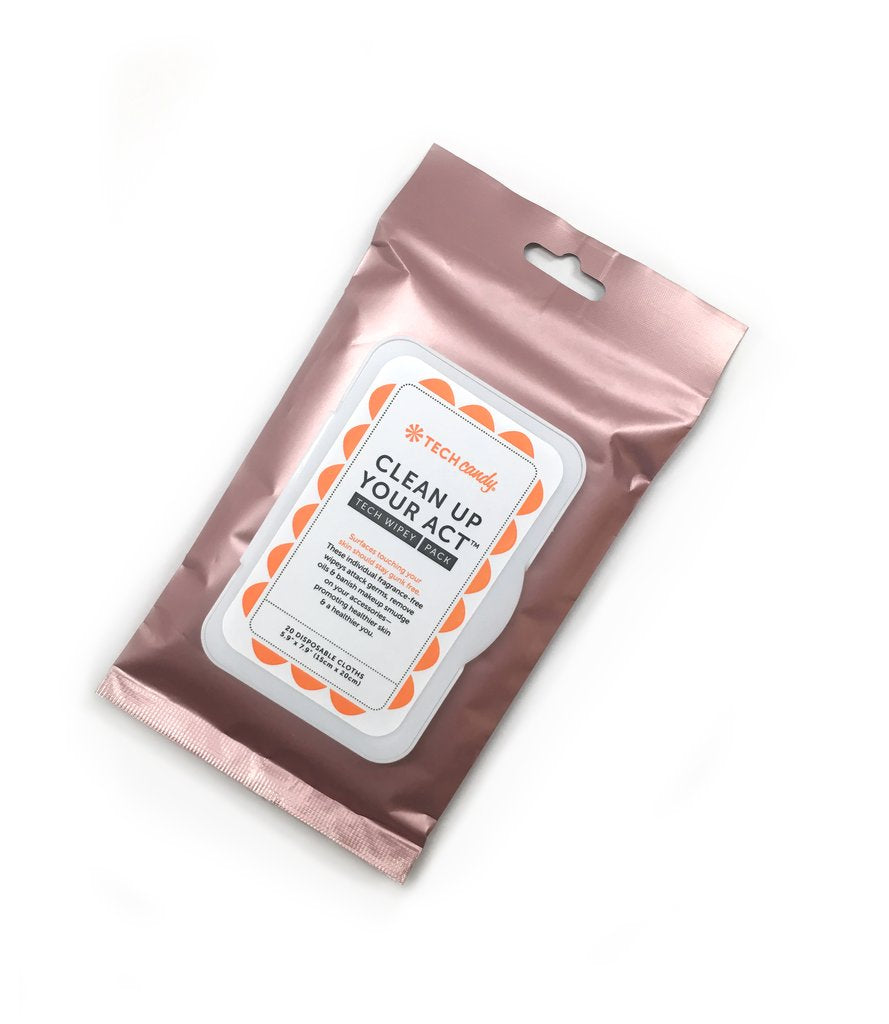 Clean Up Your Act Tech Wipes-Home & Gifts-Tech Candy-Max & Riley