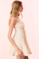 Clarine Gingham Bow Dress-Dresses-LoveShackFancy-Max & Riley