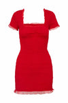 Esca Dress- Red-Dresses-LoveShackFancy-Max & Riley