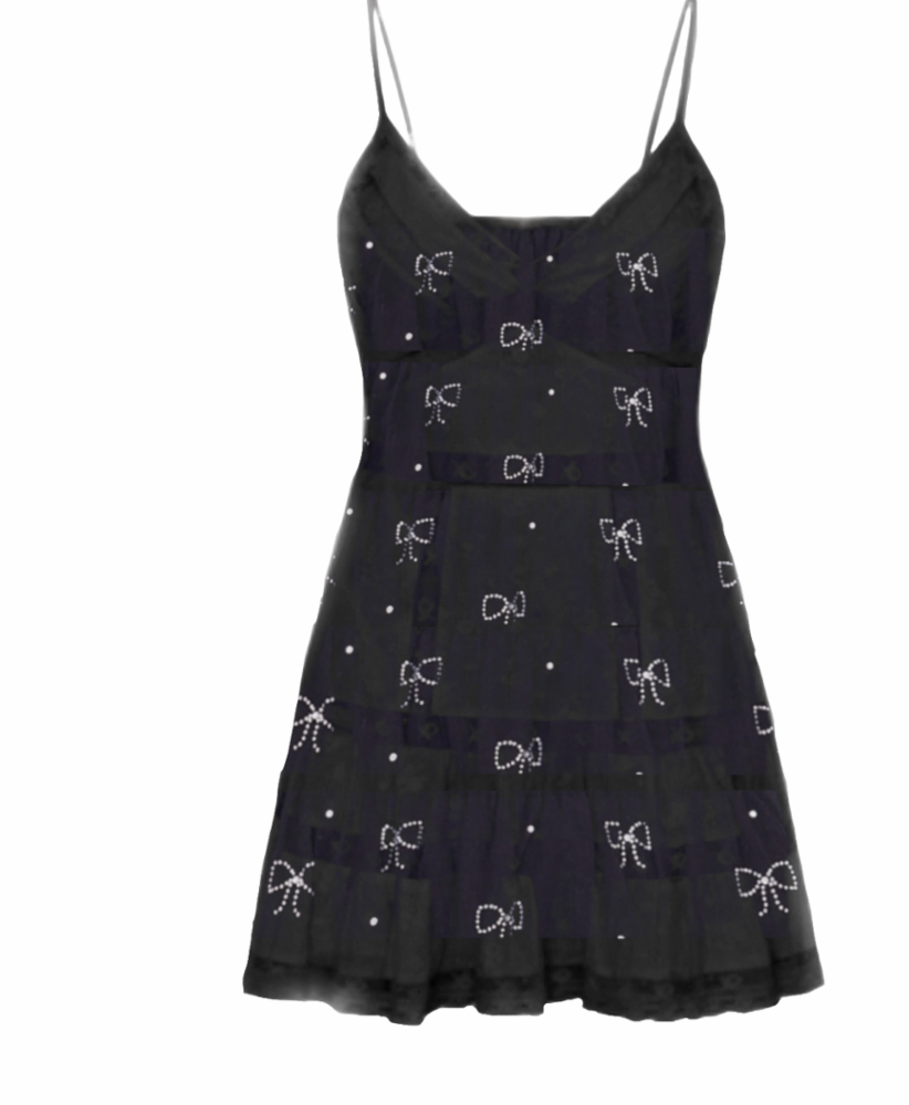 Solbina Crystal Bow Dress