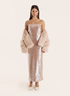 Norma Sequin Maxi Dress-Dresses-4th & Reckless-Max & Riley
