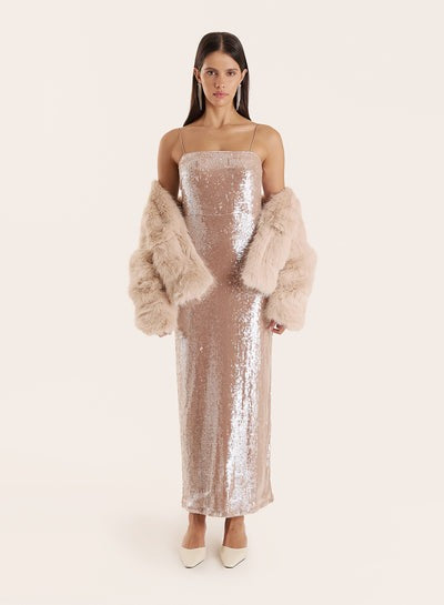 Norma Sequin Maxi Dress-Dresses-4th & Reckless-Max & Riley