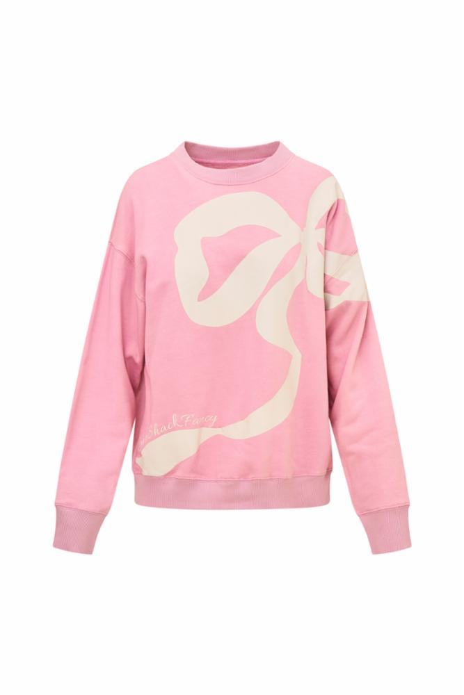 Palo Winding Bow Pullover Sweatshirt-Sweatshirt-LoveShackFancy-Max & Riley