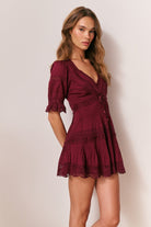 Lilias Cotton Mini Dress-Dresses-LoveShackFancy-Max & Riley