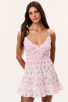 Lizzy Floral Cotton Mini Dress-Dresses-LoveShackFancy-Max & Riley