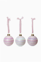 Mini Holiday Printed Ornament Set of 3-Home & Gifts-LoveShackFancy-Max & Riley