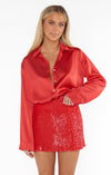 All Night Skort- Red Sequins-Bottoms-Show Me Your Mumu-Max & Riley