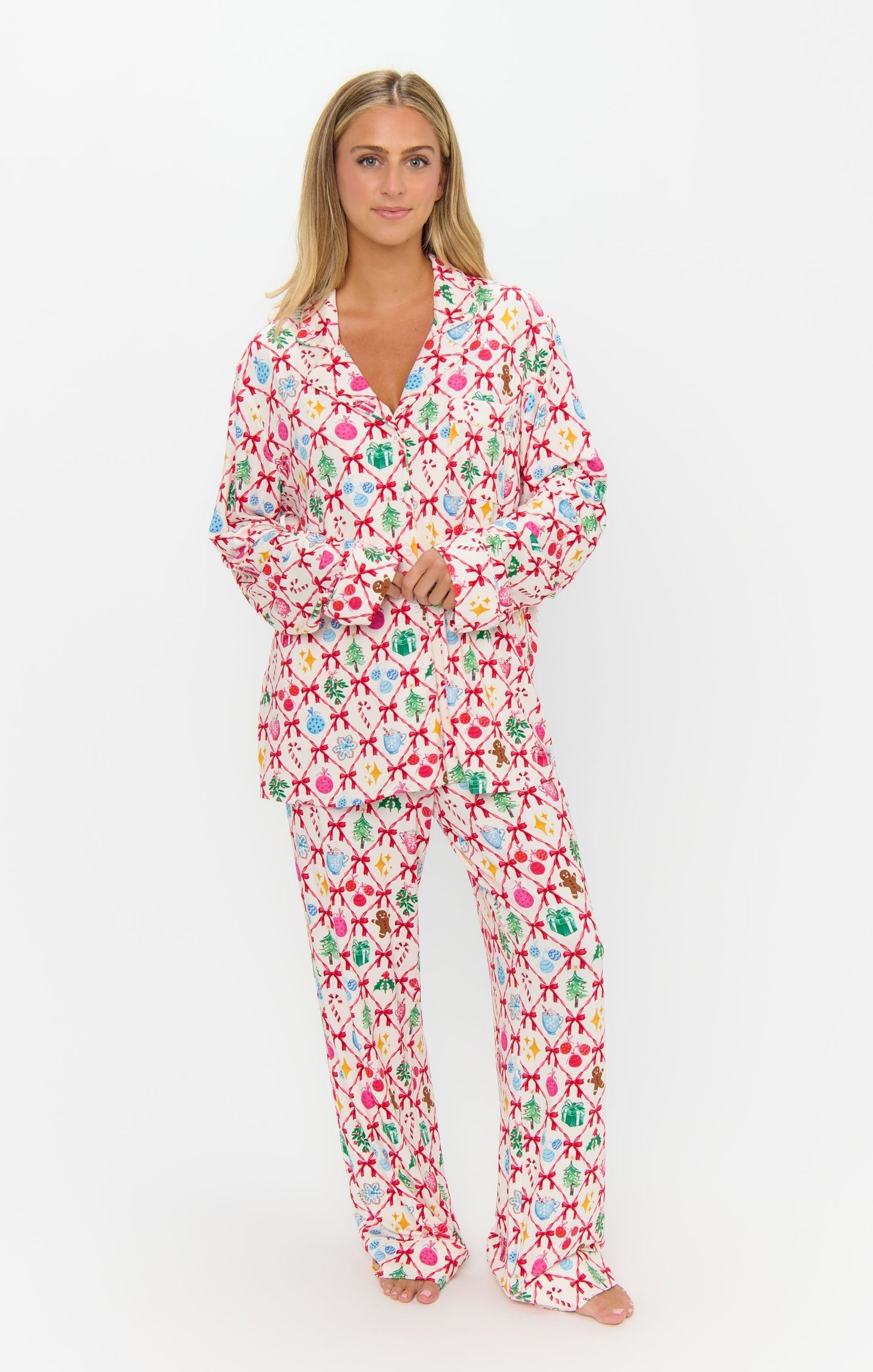Classic PJ Set Winter Wonderland Jersey-Pajamas-Show Me Your Mumu-Max & Riley