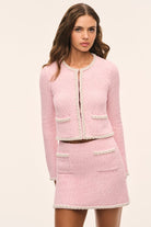 Amorette Knit Tweed Skirt-Bottoms-LoveShackFancy-Max & Riley