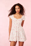 Siona Cotton Floral Mini Dress-Dresses-LoveShackFancy-Max & Riley