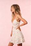 Solbina Cotton Rose & Bow Mini Dress-Dresses-LoveShackFancy-Max & Riley