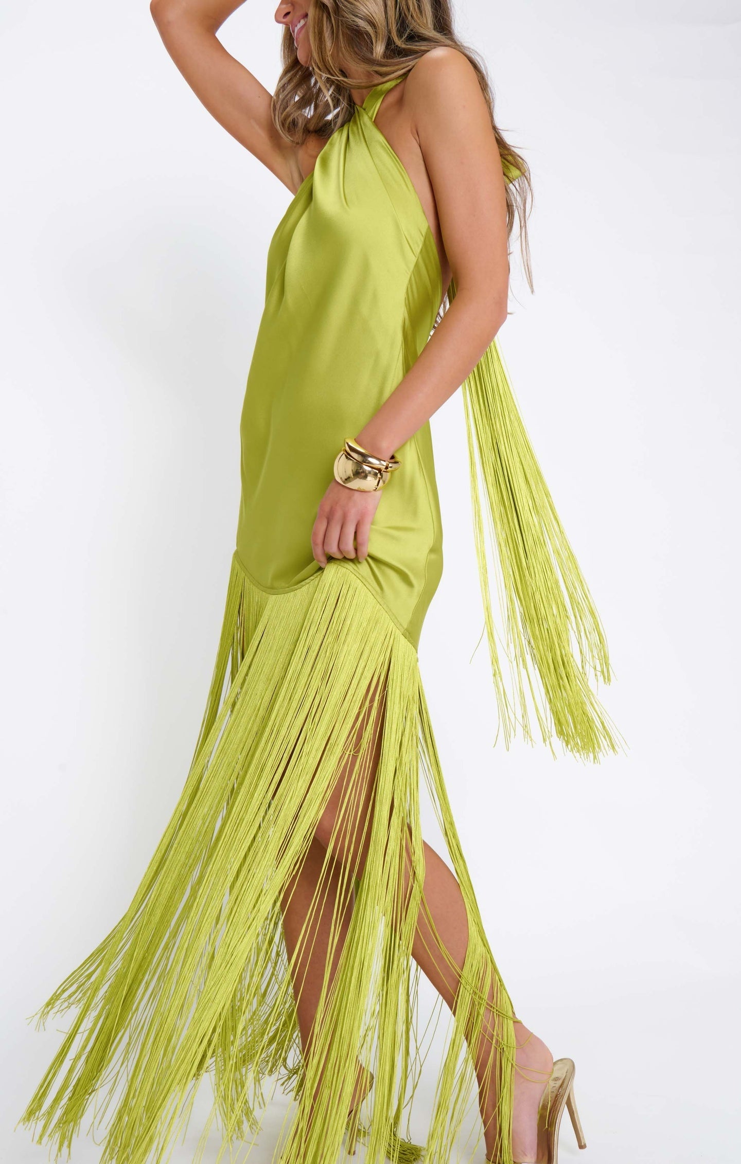 Jasmine Fringe Maxi Dress-Dresses-Show Me Your Mumu-Max & Riley