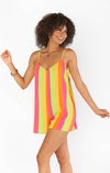 Rascal Romper- Neon Stripes-Rompers-Show Me Your Mumu-Max & Riley