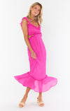 Lane Midi Dress- Pink-Dresses-Show Me Your Mumu-Max & Riley