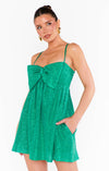 Best Bow Dress- Green Confetti-Dresses-Show Me Your Mumu-Max & Riley