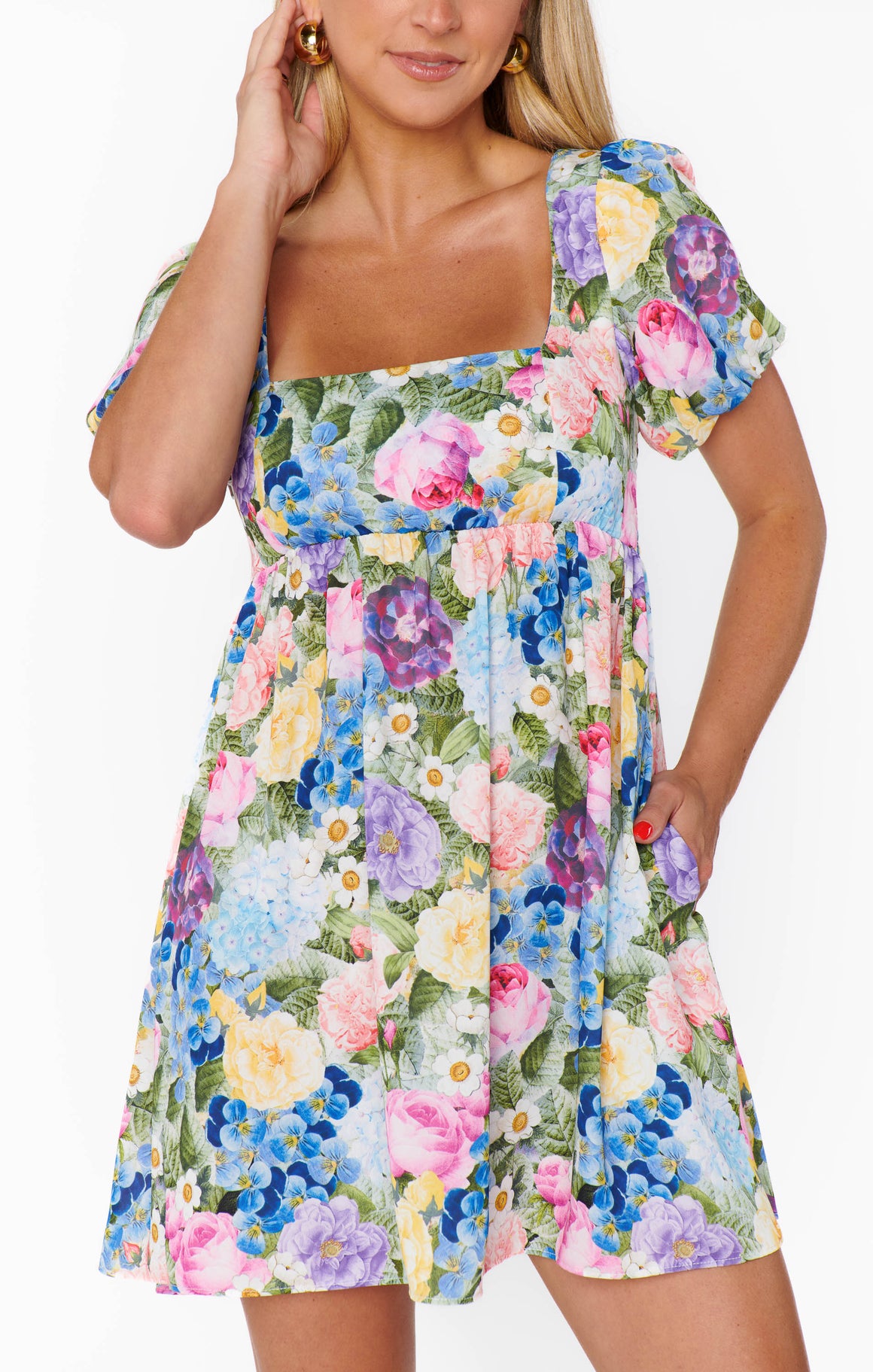 Smitten Babydoll Dress- Flower Shop-Dresses-Show Me Your Mumu-Max & Riley