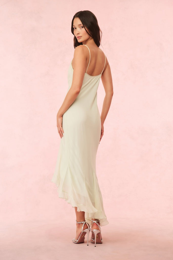 Chesley Chiffon Slip Dress-Dresses-LoveShackFancy-Max & Riley
