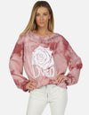 Sierra Loved Rose Sweatshirt-Tops-Lauren Moshi-Max & Riley