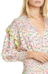 Imogen Floral Long Sleeve Minidress-Dresses-Tanya Taylor-Max & Riley