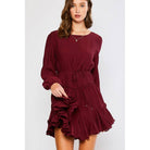 Scarlet Mini Swing Dress-Dresses-Max & Riley-Max & Riley