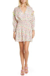 Imogen Floral Long Sleeve Minidress-Dresses-Tanya Taylor-Max & Riley