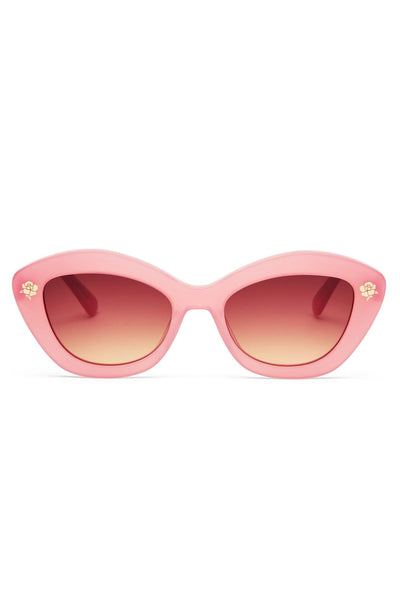 Hessel Cat Eye Sunglasses- Peony Pink