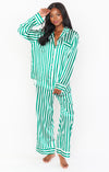 Classic PJ Set Spearmint Stripe-Pajamas-Show Me Your Mumu-Max & Riley