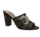 Tinker Mule- Exclusive Grey Velvet-Shoes-SJP Collection-Max & Riley