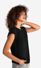Simone Vintage Cotton Muscle Tee-Tops-Rachel Zoe-Max & Riley