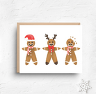 Holiday Greeting Cards-Home & Gifts-Nicole Marie Paperie-Gingerbread-Max & Riley