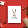 Holiday Greeting Cards-Home & Gifts-Nicole Marie Paperie-Happy Howl-i-days-Max & Riley