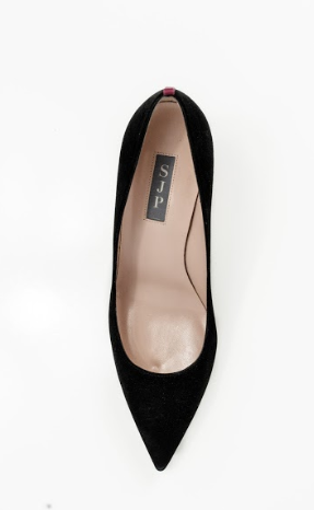 Fawn Black Suede-Shoes-SJP Collection-Max & Riley