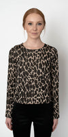 Valentina Leopard Top-Tops-Luba by Hannah Payne-Max & Riley