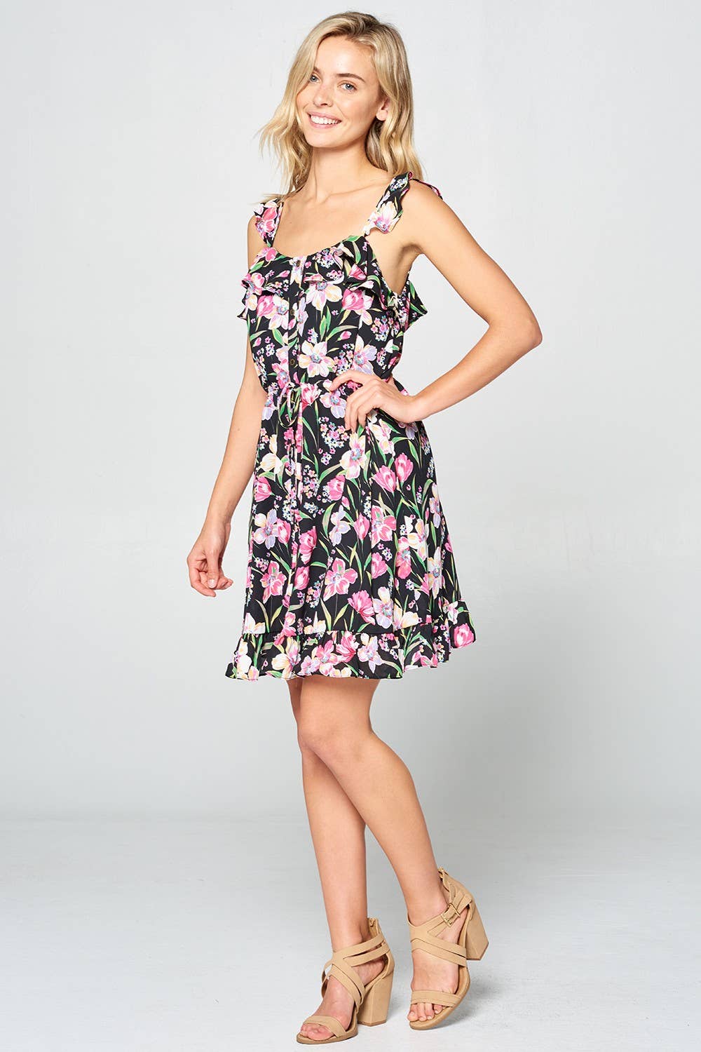 Ali Floral Dress-Dresses-Allie Rose-Max & Riley