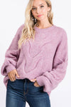 Lavender Fields Sweater-Sweaters-Max & Riley-Max & Riley