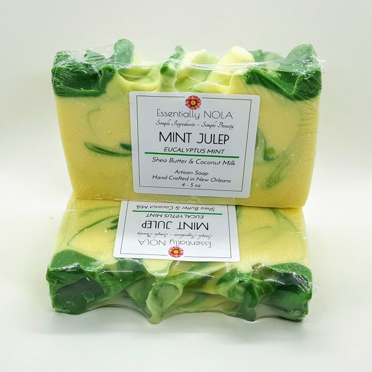 Mint Julep - Coconut Milk Soap - Eucalyptus Spearmint-Home & Gifts-Essentially NOLA-Max & Riley