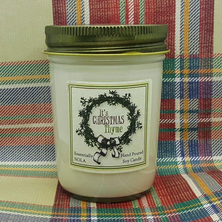 Holiday Candle - Christmas Thyme-Candle-Essentially NOLA-Max & Riley