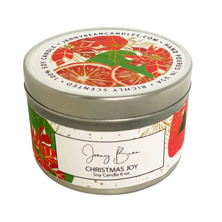 Christmas Joy Soy Candle-Candle-Jenny Bean-Max & Riley